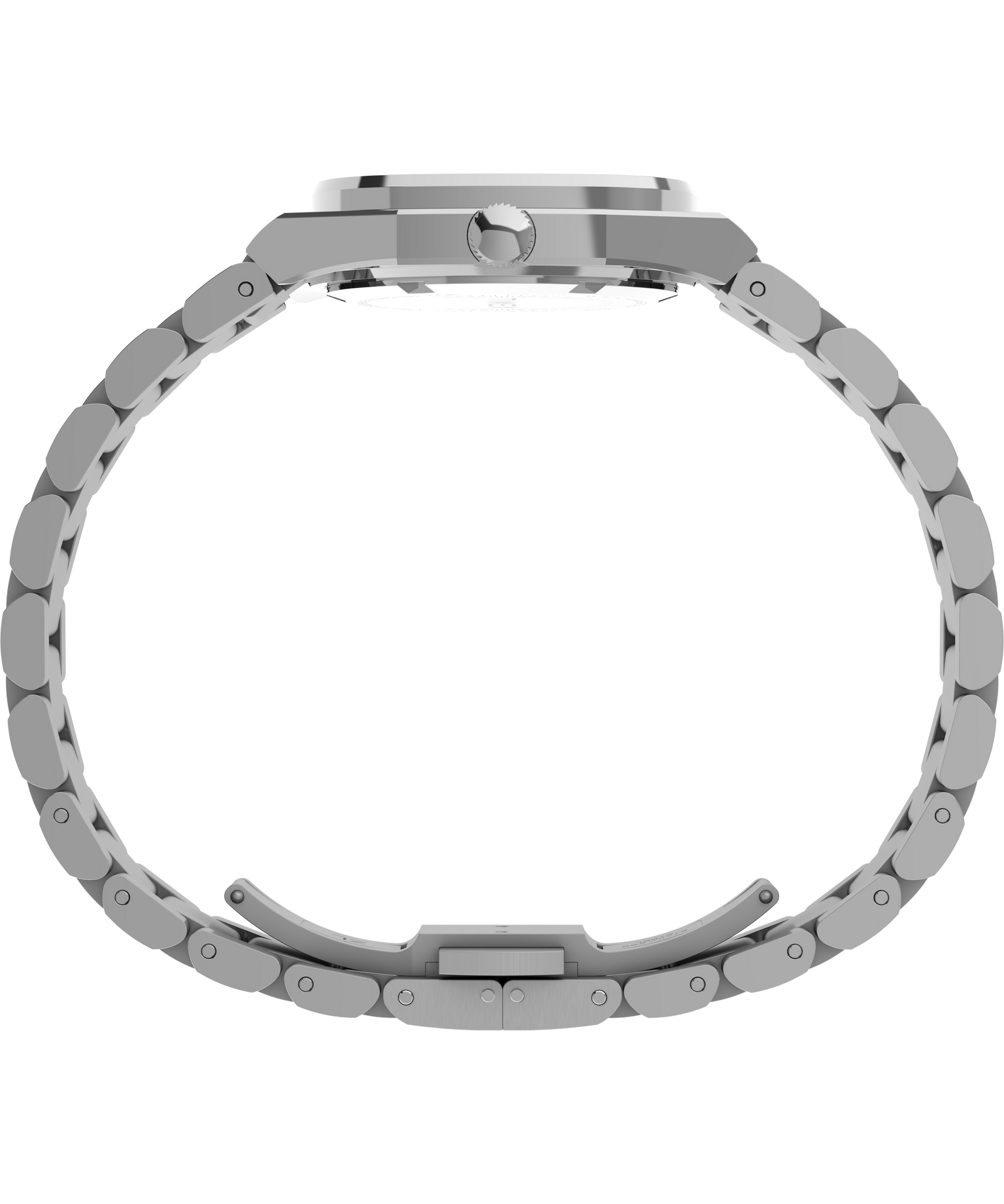 Timex® Quartz E Line 30mm Stainless Steel Bracelet Watch