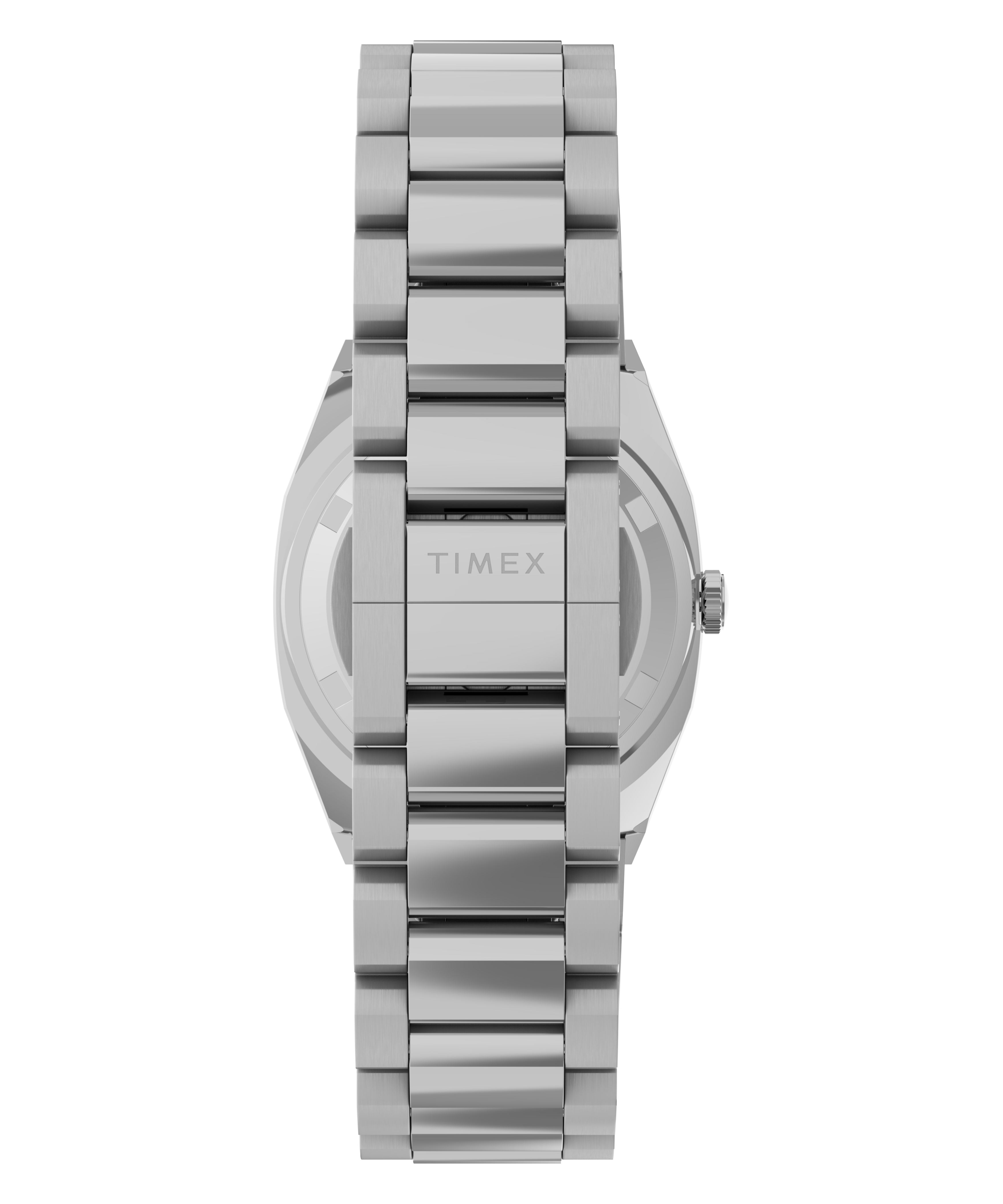 Timex® Quartz E Line 30mm Stainless Steel Bracelet Watch