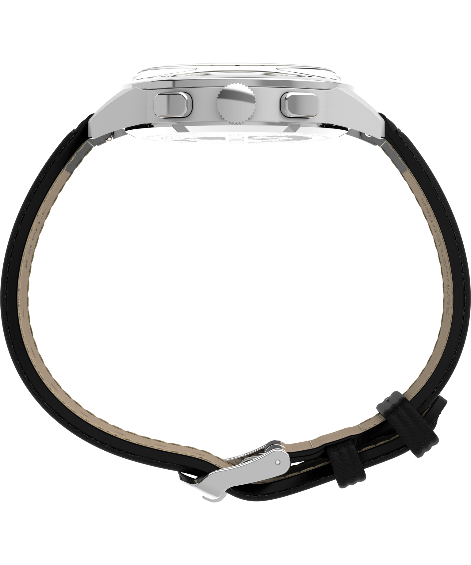 Marlin® Neo Classic Chronograph 40mm Leather Strap Watch