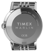 Marlin® Quartz 34mm Stainless Steel Bracelet Watch
