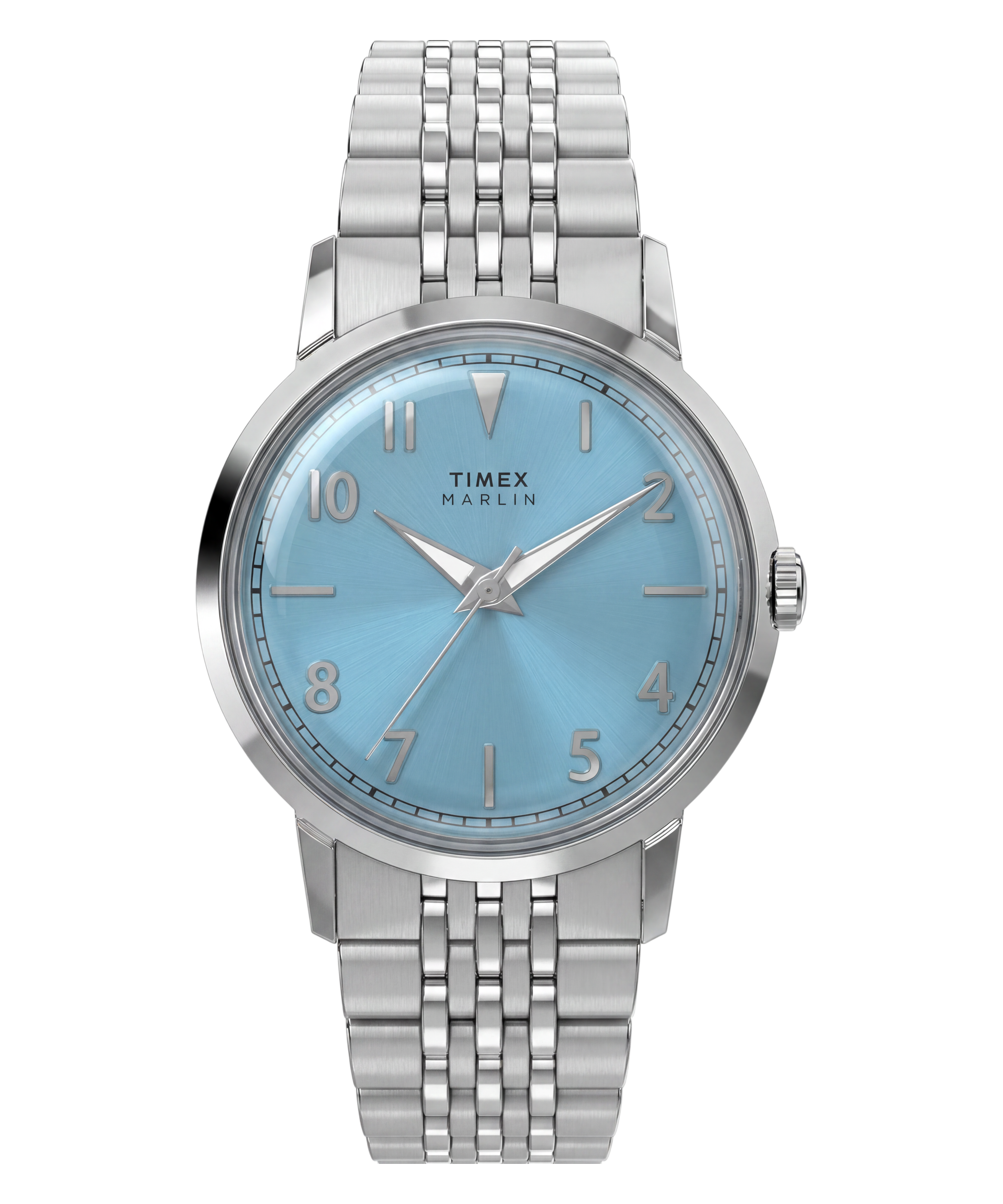Marlin® Quartz 34mm Stainless Steel Bracelet Watch