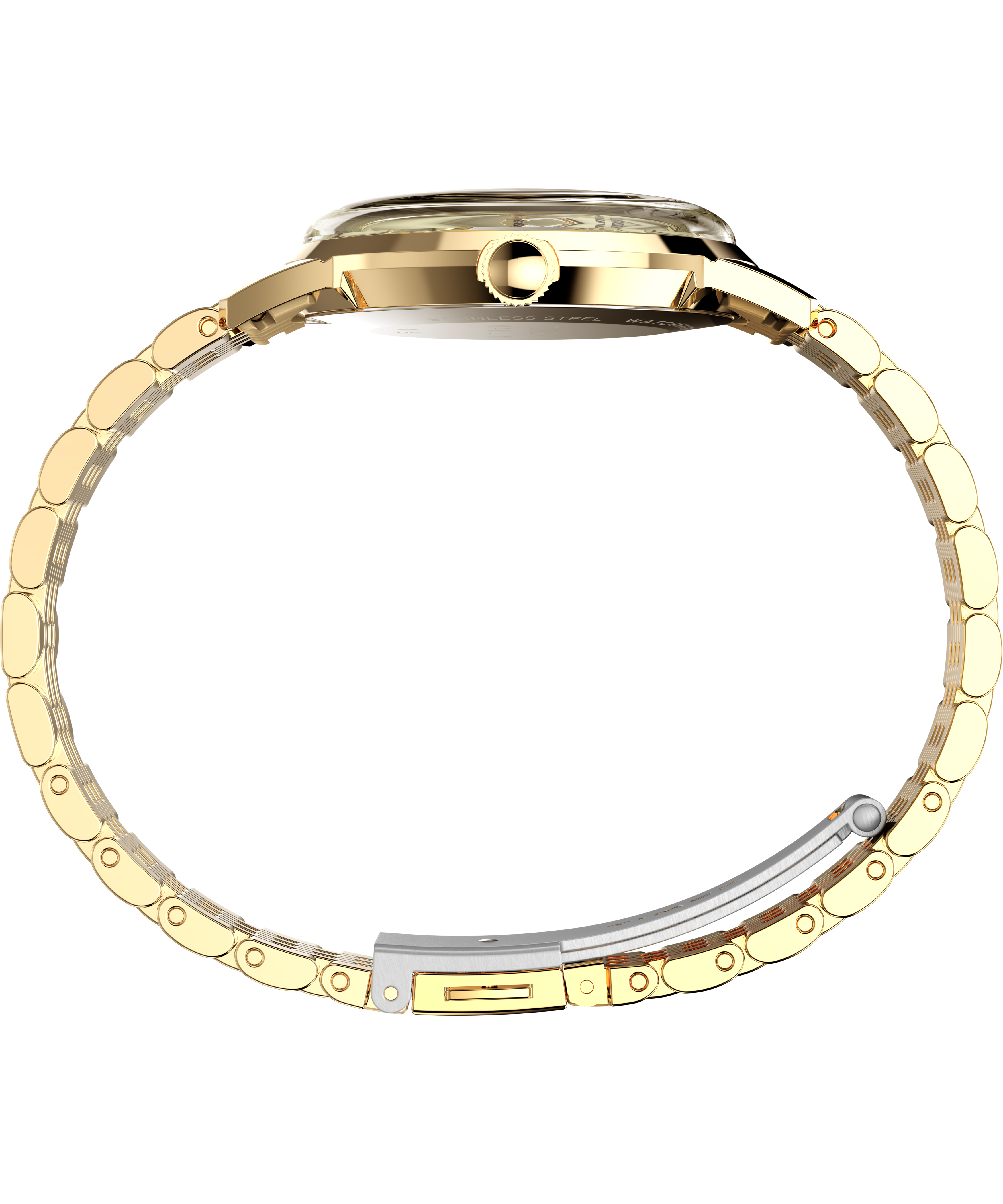 Marlin® Quartz 34mm Stainless Steel Bracelet Watch