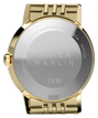 Marlin® Quartz 34mm Stainless Steel Bracelet Watch