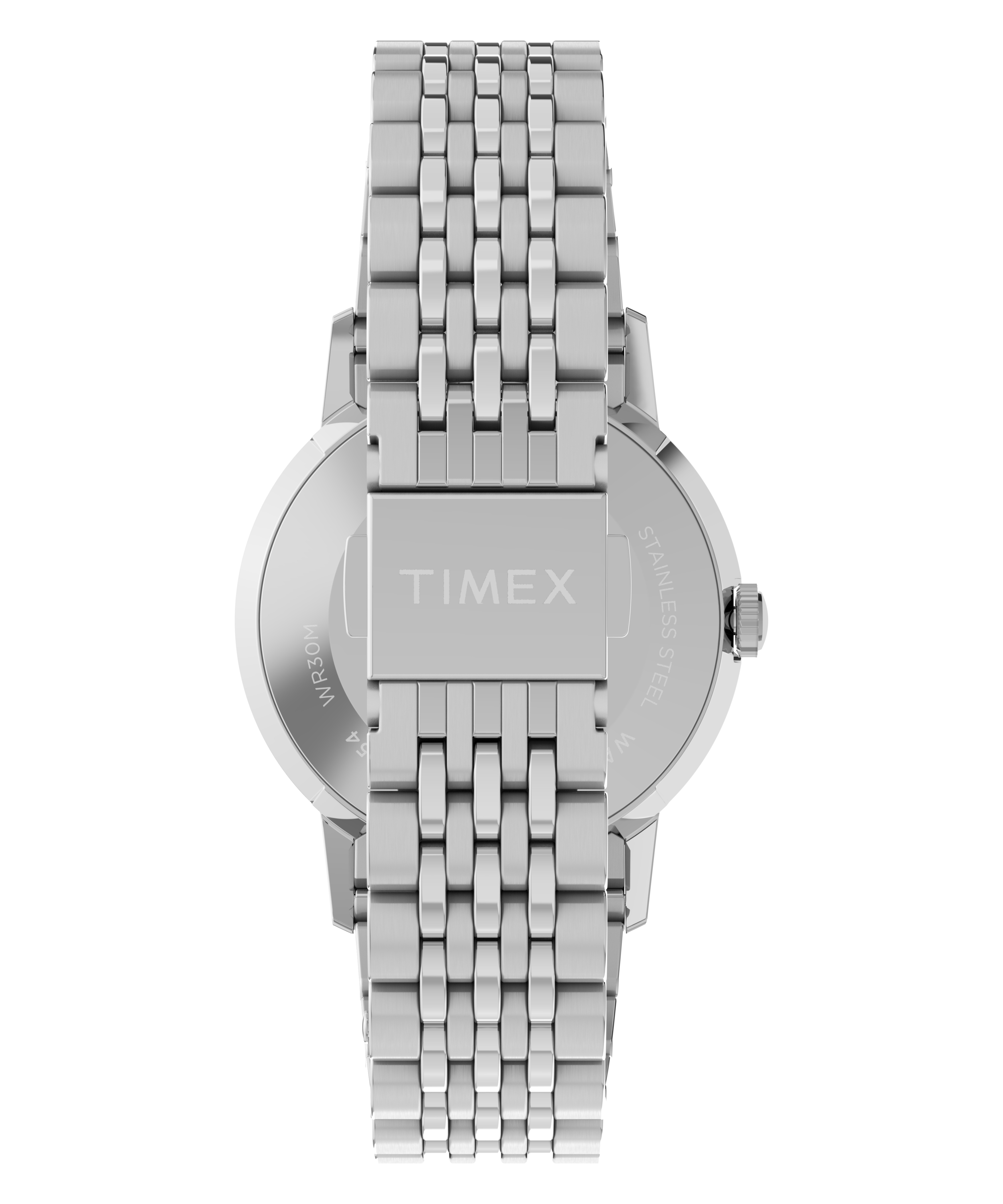 Marlin® Quartz 34mm Stainless Steel Bracelet Watch
