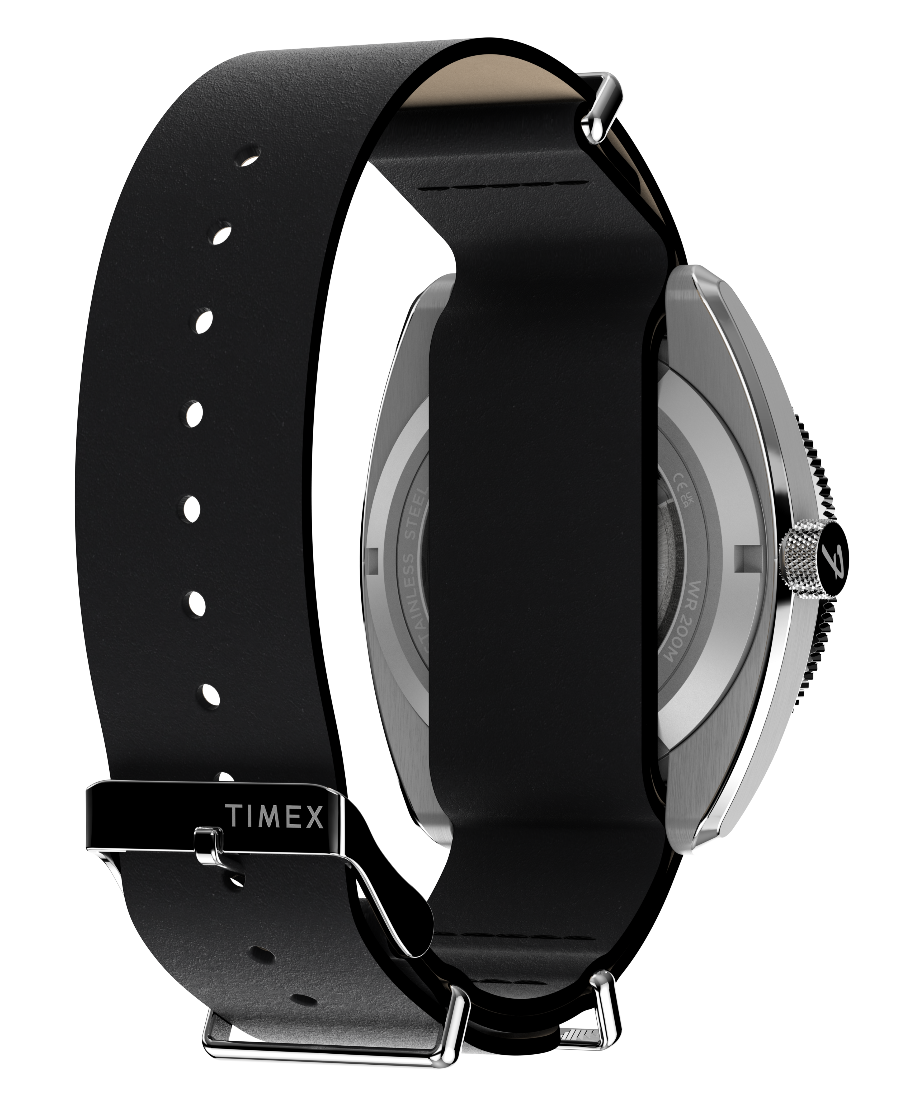 Fender x Timex Automatic Telecaster 41mm Leather Strap Watch
