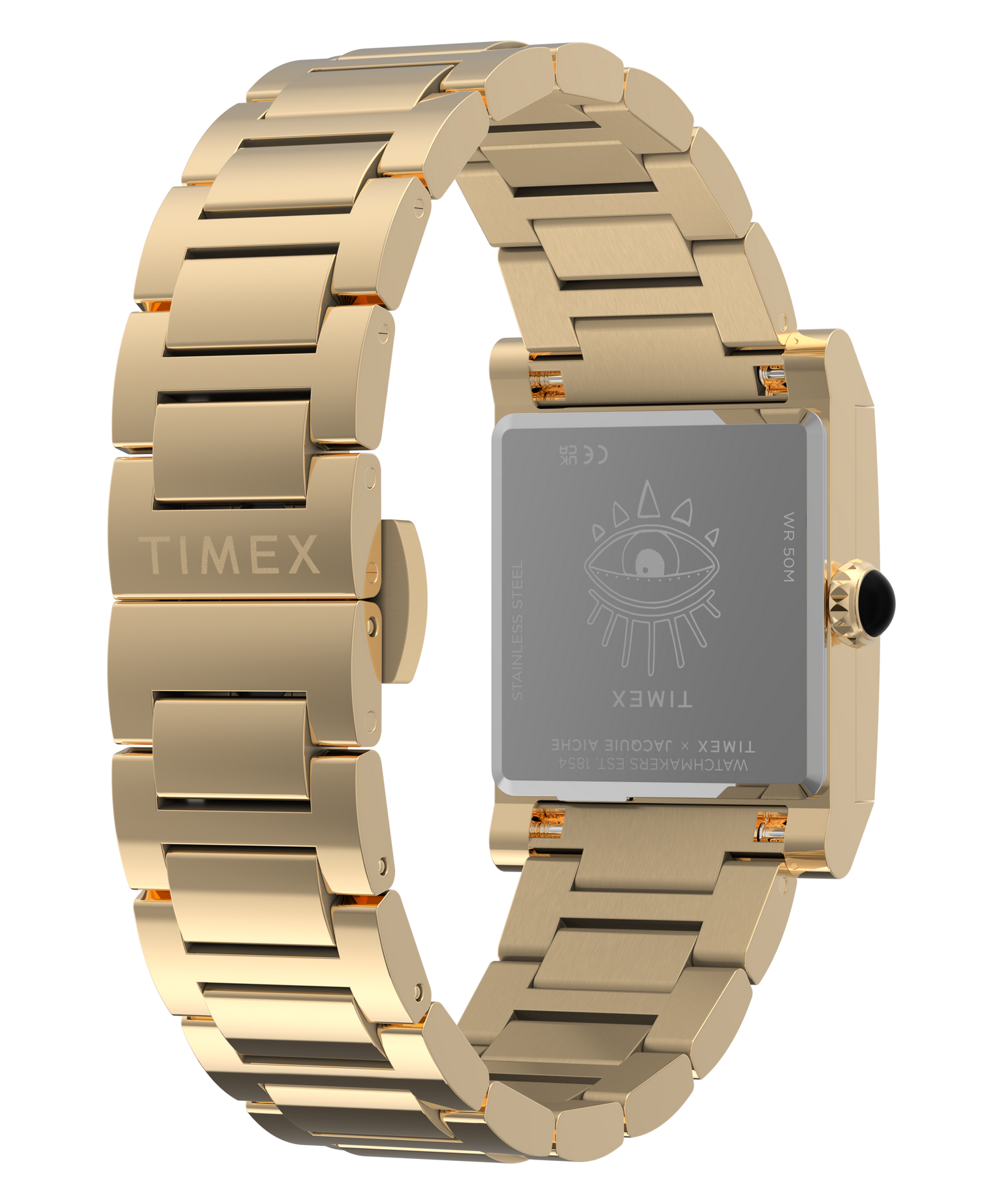 Jacquie Aiche x Timex 24mm Stainless Steel Bracelet Watch