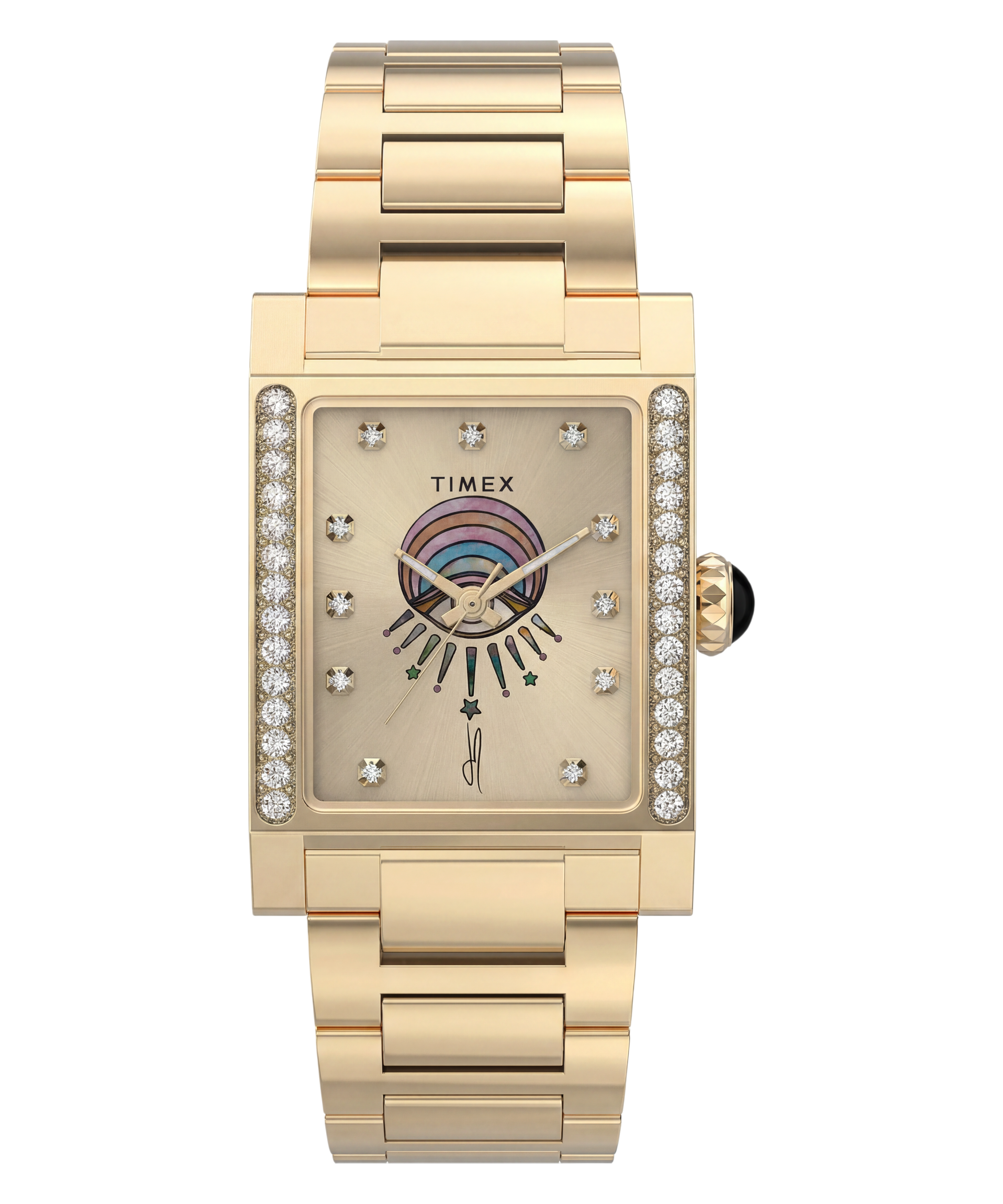 Jacquie Aiche x Timex 24mm Stainless Steel Bracelet Watch