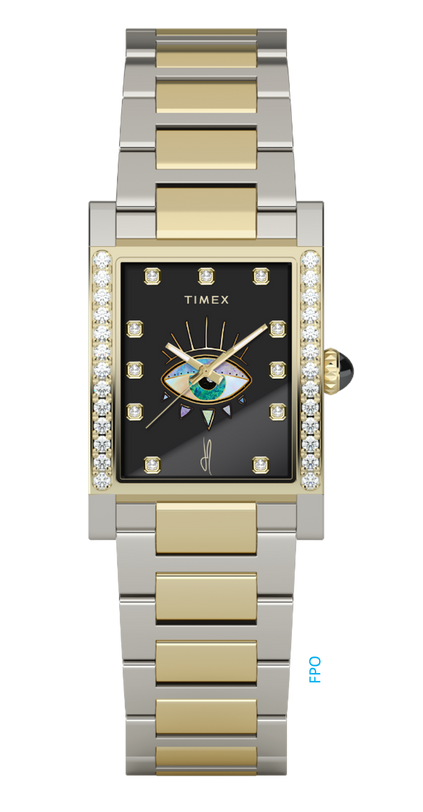 Jacquie Aiche x Timex 24mm Stainless Steel Bracelet Watch