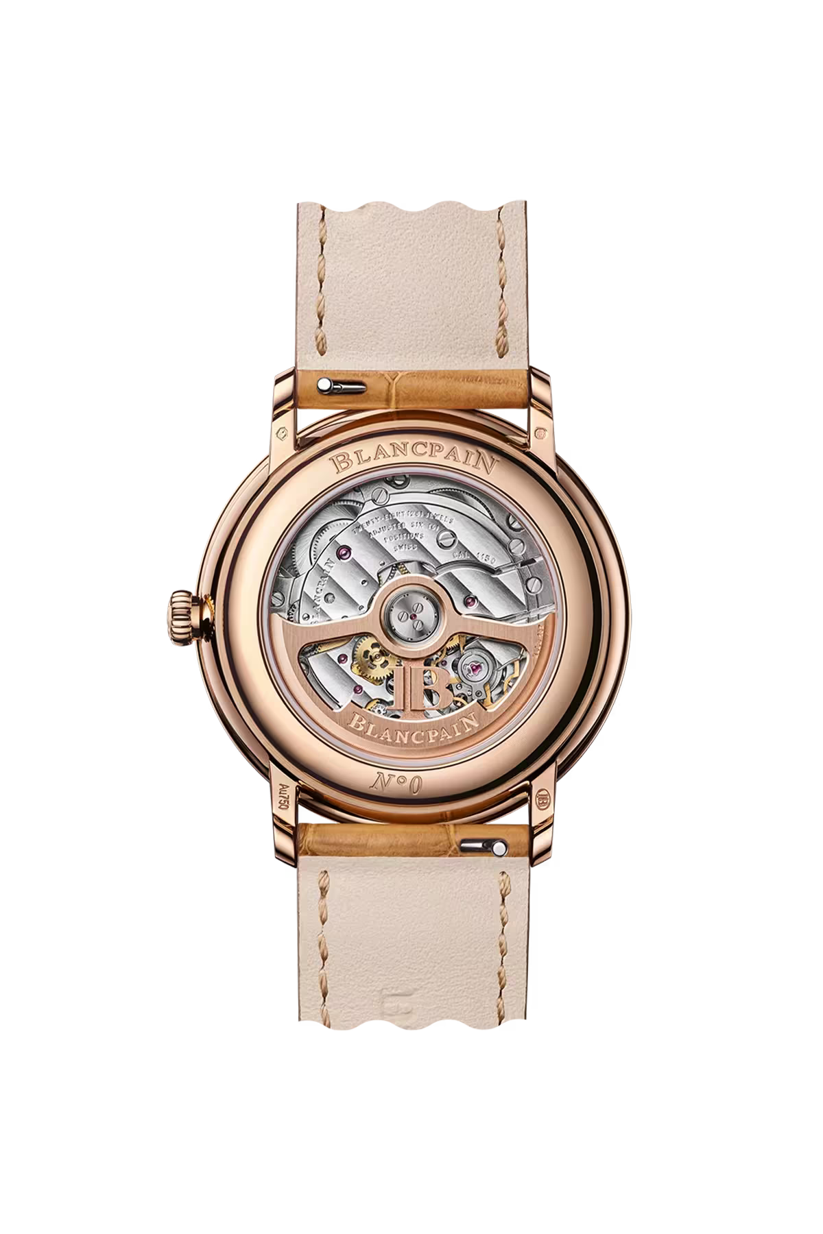 Villeret Ultraplate | 38mm, Opaline Dial, Alligator Leather Strap