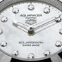 Aquaracer Professional 100 Solargraph | 28mm, Steel, Mother-of-pearl Dial, Womens Watch