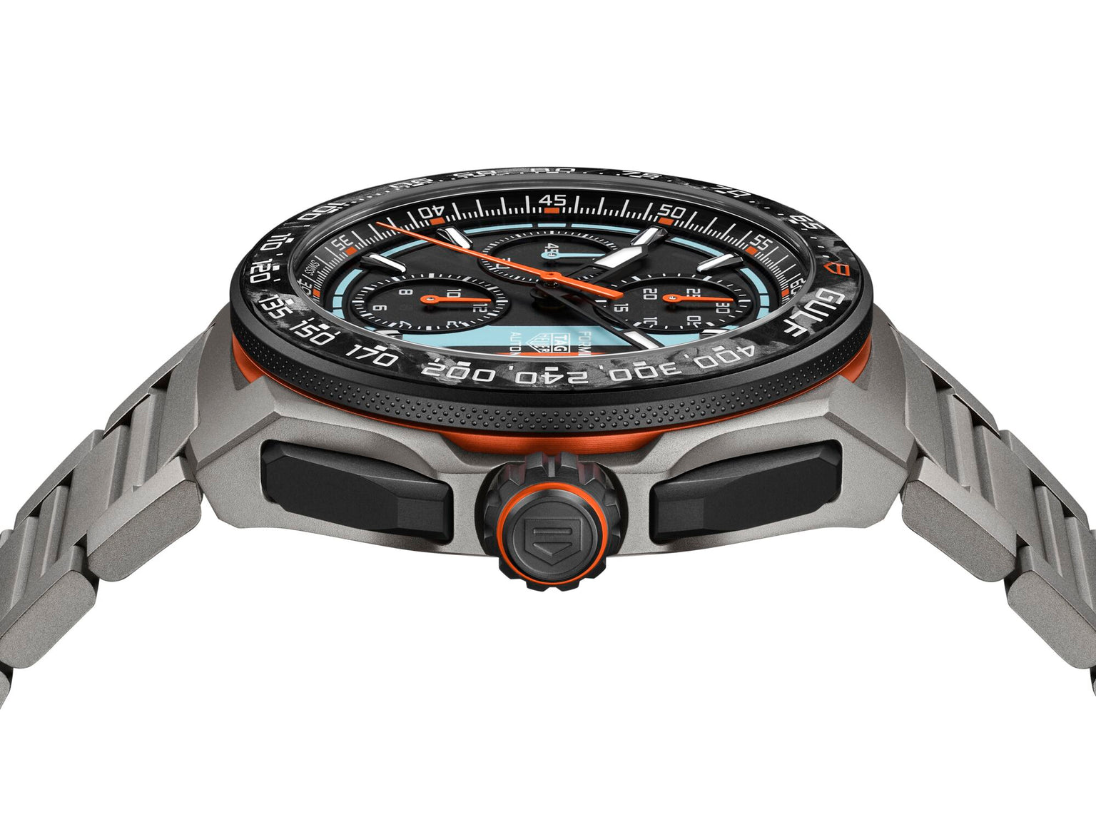 Formula 1 Chronograph x Gulf | 44mm, Titanium, Men's watch