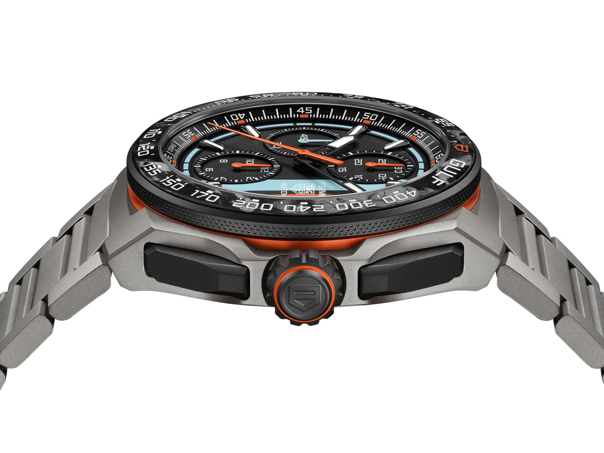 Formula 1 Chronograph x Gulf | 44mm, Titanium, Men's watch