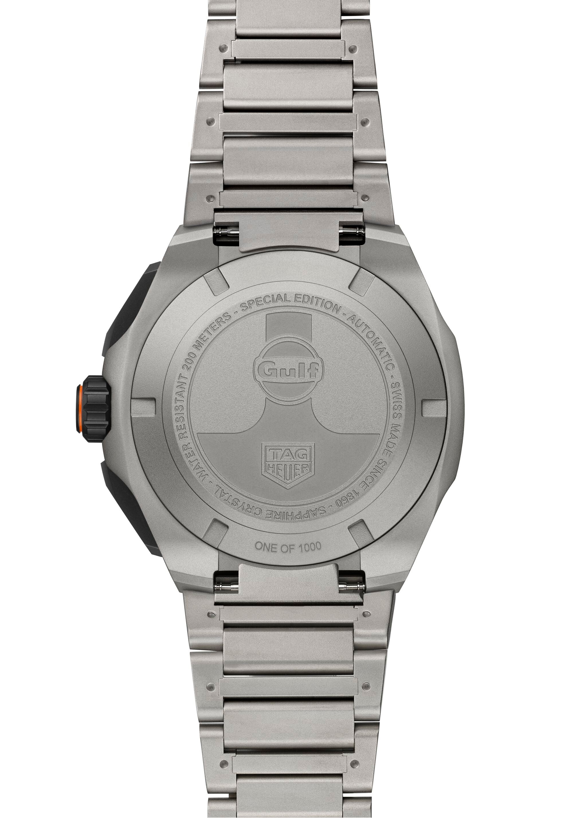 Formula 1 Chronograph x Gulf | 44mm, Titanium, Men's watch