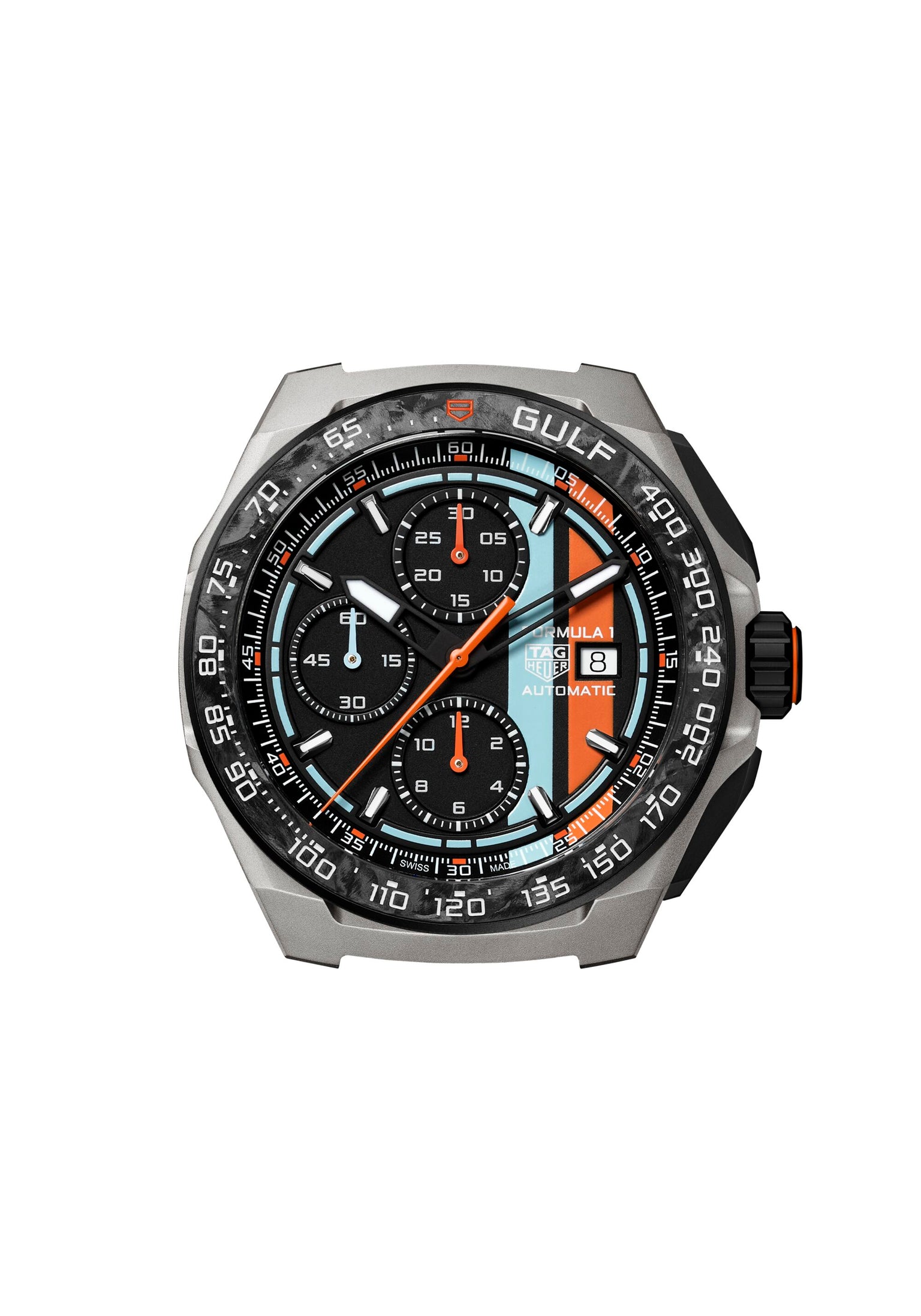 Formula 1 Chronograph x Gulf | 44mm, Titanium, Men's watch