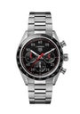 Carrera Chronograph Sport Opalin Black | 42mm, Stainless Steel, Men's Watch