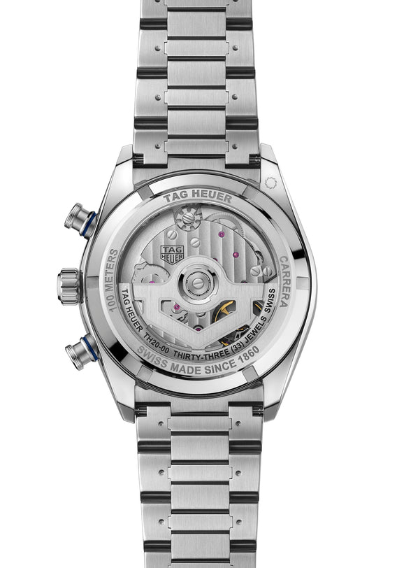 Carrera Chronograph Sport Blue | 42mm, Stainless Steel, Men's Watch