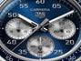 Carrera Chronograph Sport Blue | 42mm, Brown Leather, Men's Watch