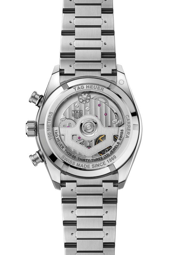 Carrera Chronograph Sport Sunray Brushed Silver | 42mm, Stainless Steel, Men's Watch