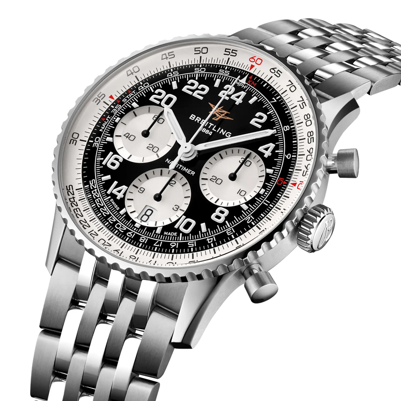 Navitimer B02 Chronograph 41 Cosmonaute | 41mm, Stainless Steel