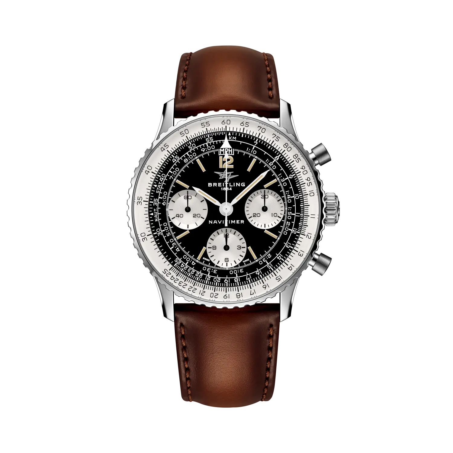 Navitimer B09 Chronograph 41 Miles Davis | 41mm, Calfskin Leather, Men's Watch