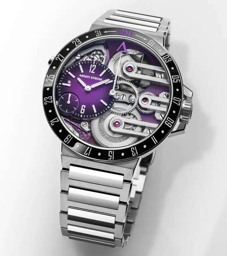 Orbit Midnight Purple | 43mm, Stainless Steel, Men's Watch