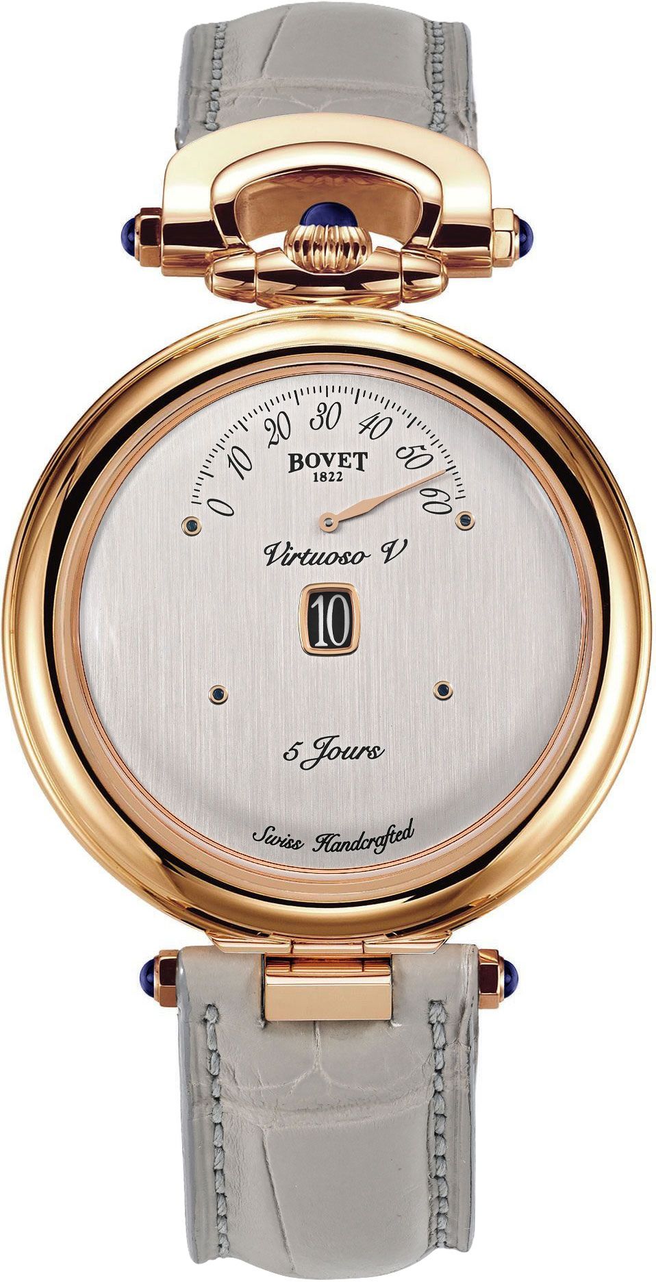 Virtuoso V Grey | 43.5mm, Rose Gold, Men's Watch