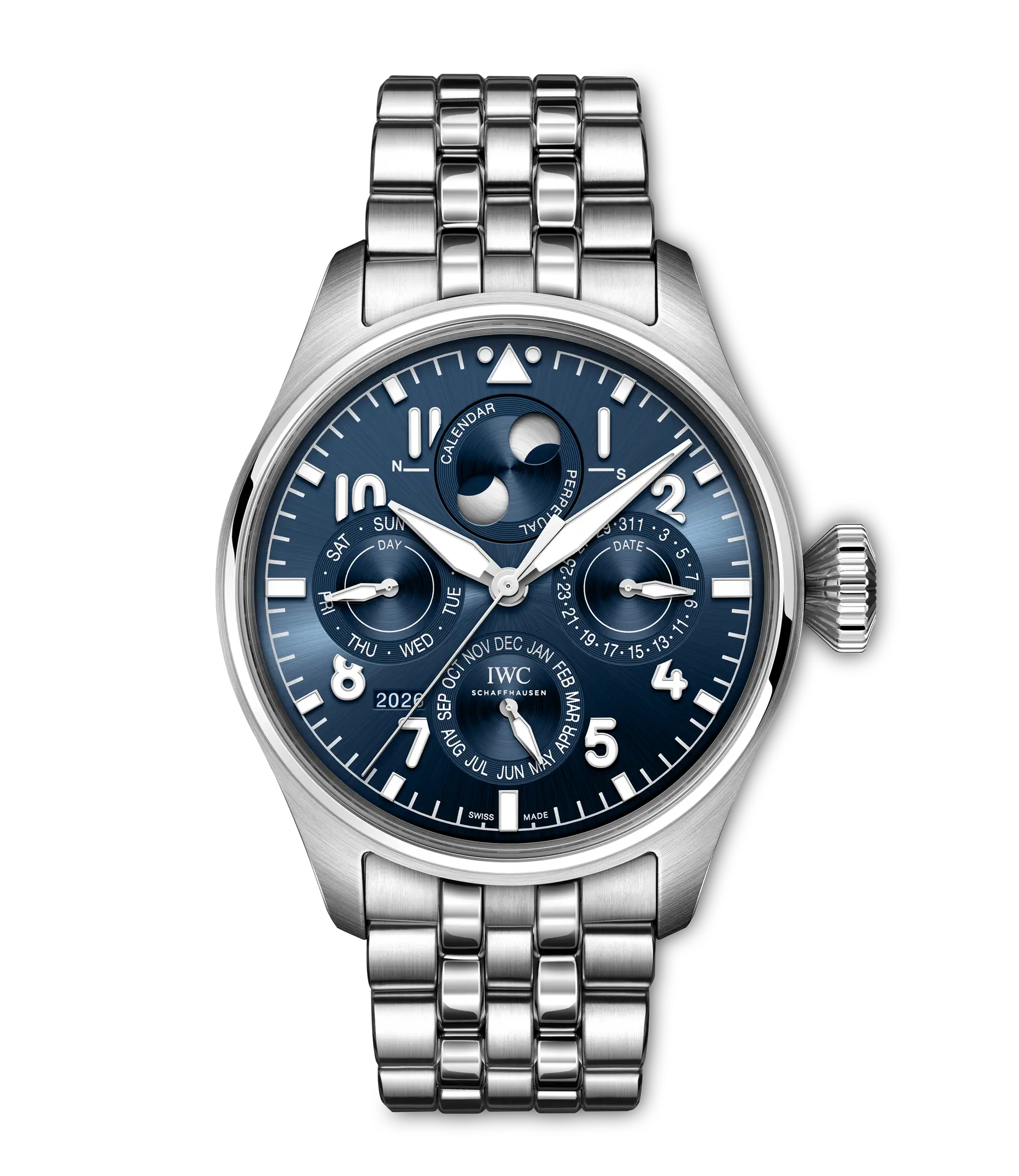 IWC Schaffhausen Big Pilot's Watch Perpetual Calendar ProSet Le