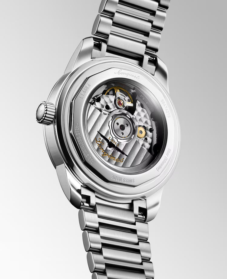 Longines Conquest Heritage Central Power Reserve | 38mm, Stainless