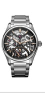 Pioneer Retrograde Seconds Skeleton | 40mm, Stainless Steel