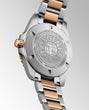 HydroConquest | 42mm, Stainless Steel & red PVD, Black Dial
