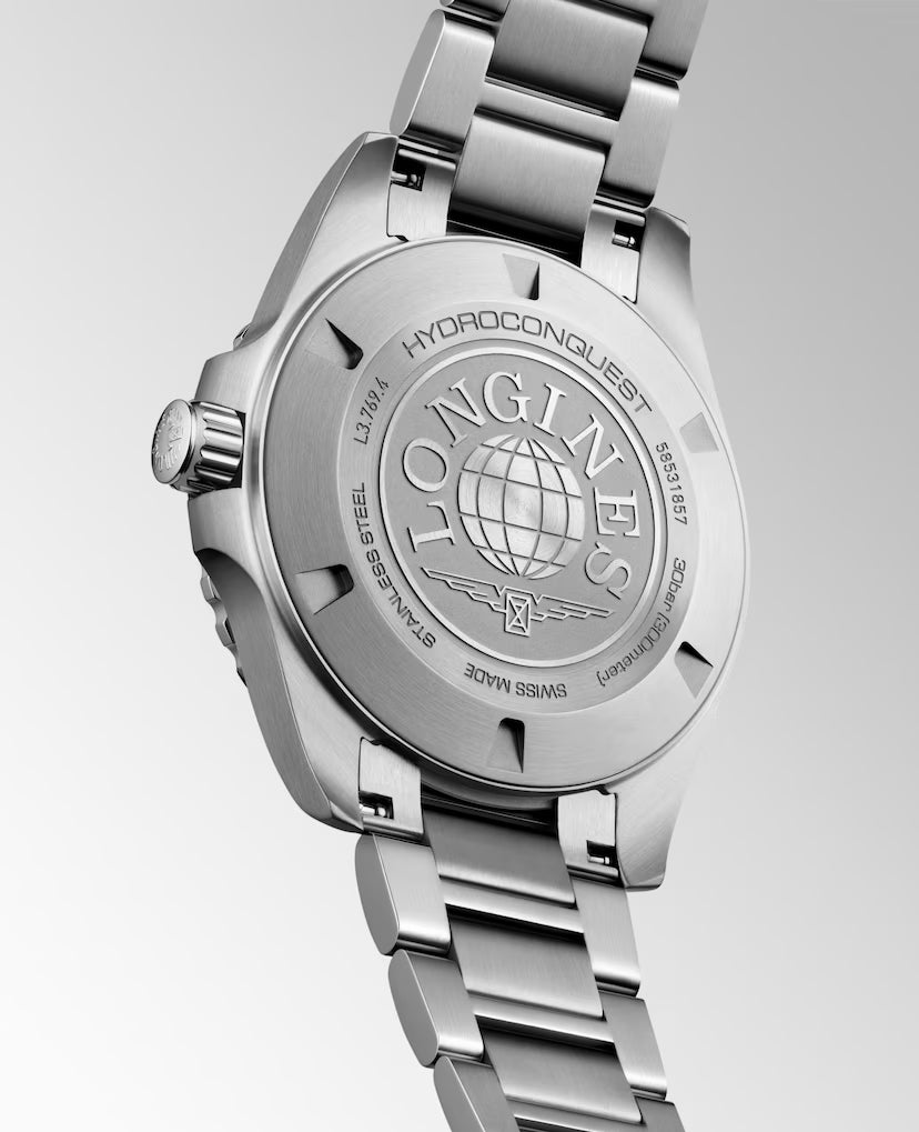HydroConquest | 42mm, Stainless Steel, Blue Dial