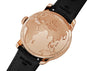 The World Is Yours Dual Time Zone | 43mm, Rose Gold Case, Leather Strap