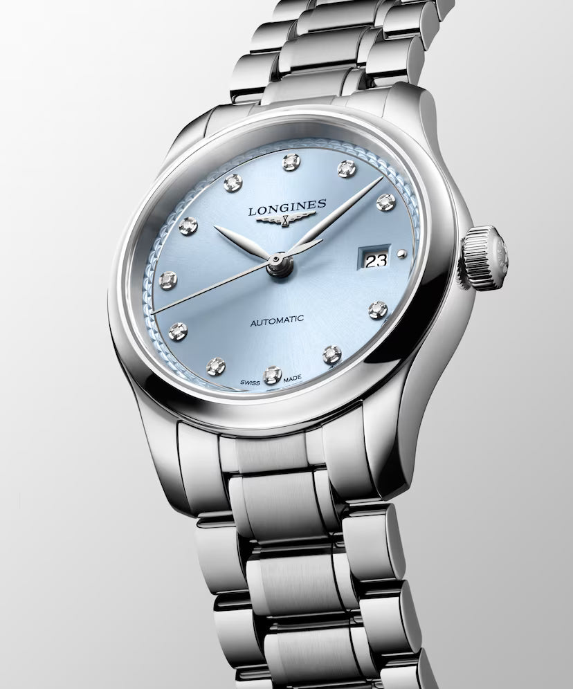 Master | 30mm, Frosted Blue Dial, Automatic Movement