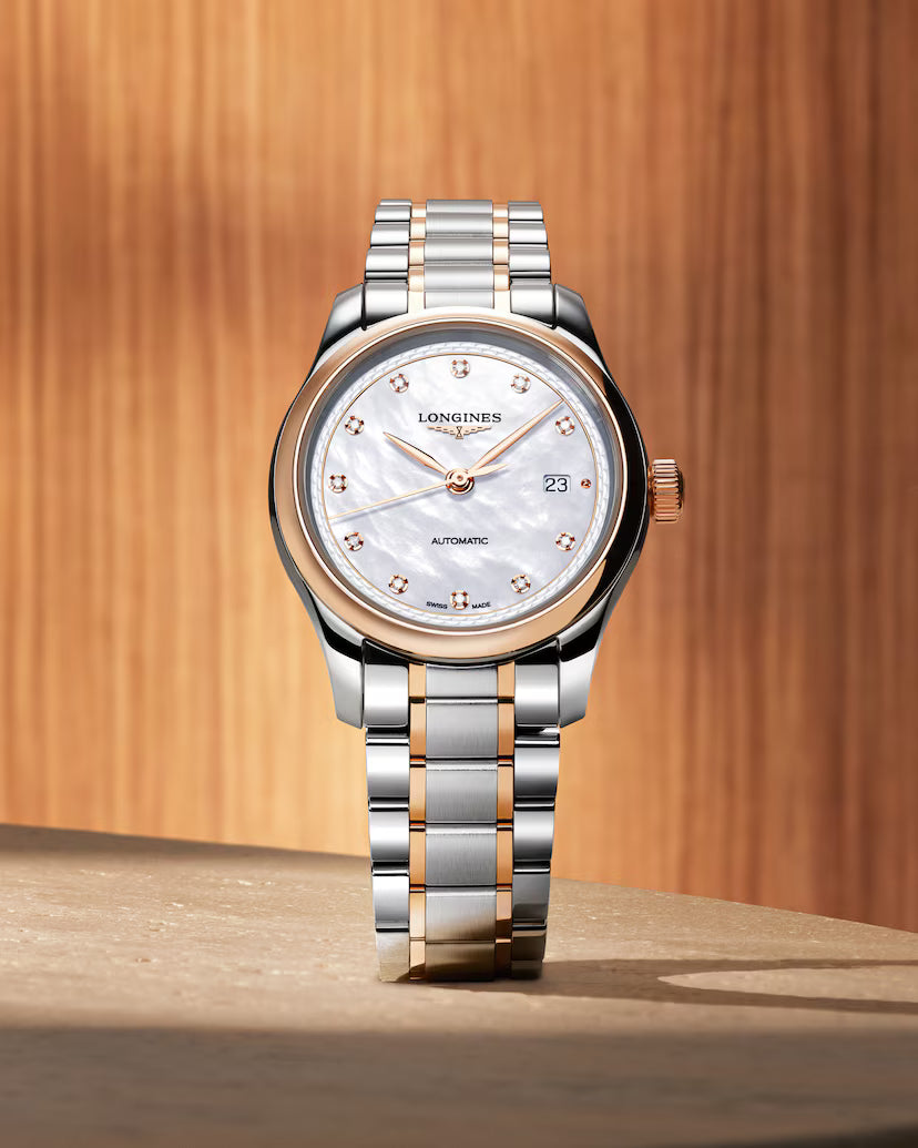 Master | 30mm, Stainless Steel and Rose Gold 18K