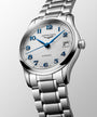 Master | 34mm, Stainless Steel, Silver "barleycorn" Dial, Womens Watch