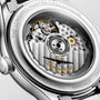 Master | 39mm, Stainless Steel, Silver "barleycorn" Dial, Mens Watch