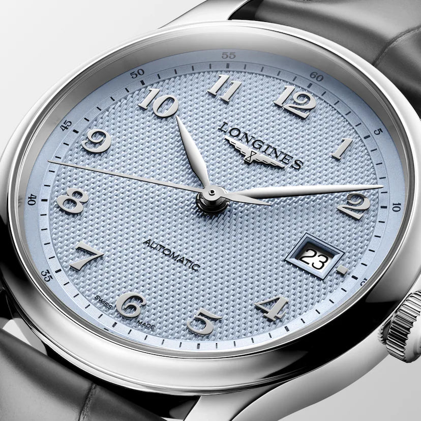 Master | 39mm, Stainless Steel Case, Alligator Strao