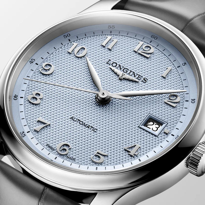 Master | 39mm, Stainless Steel Case, Alligator Strao