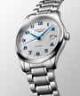 Master | 41mm, Stainless Steel, Silver "barleycorn" Dial, Mens Watch