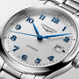 Master | 41mm, Stainless Steel, Silver "barleycorn" Dial, Mens Watch