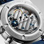 Spirit Pilot Flyback | 39mm, Blue Rubber