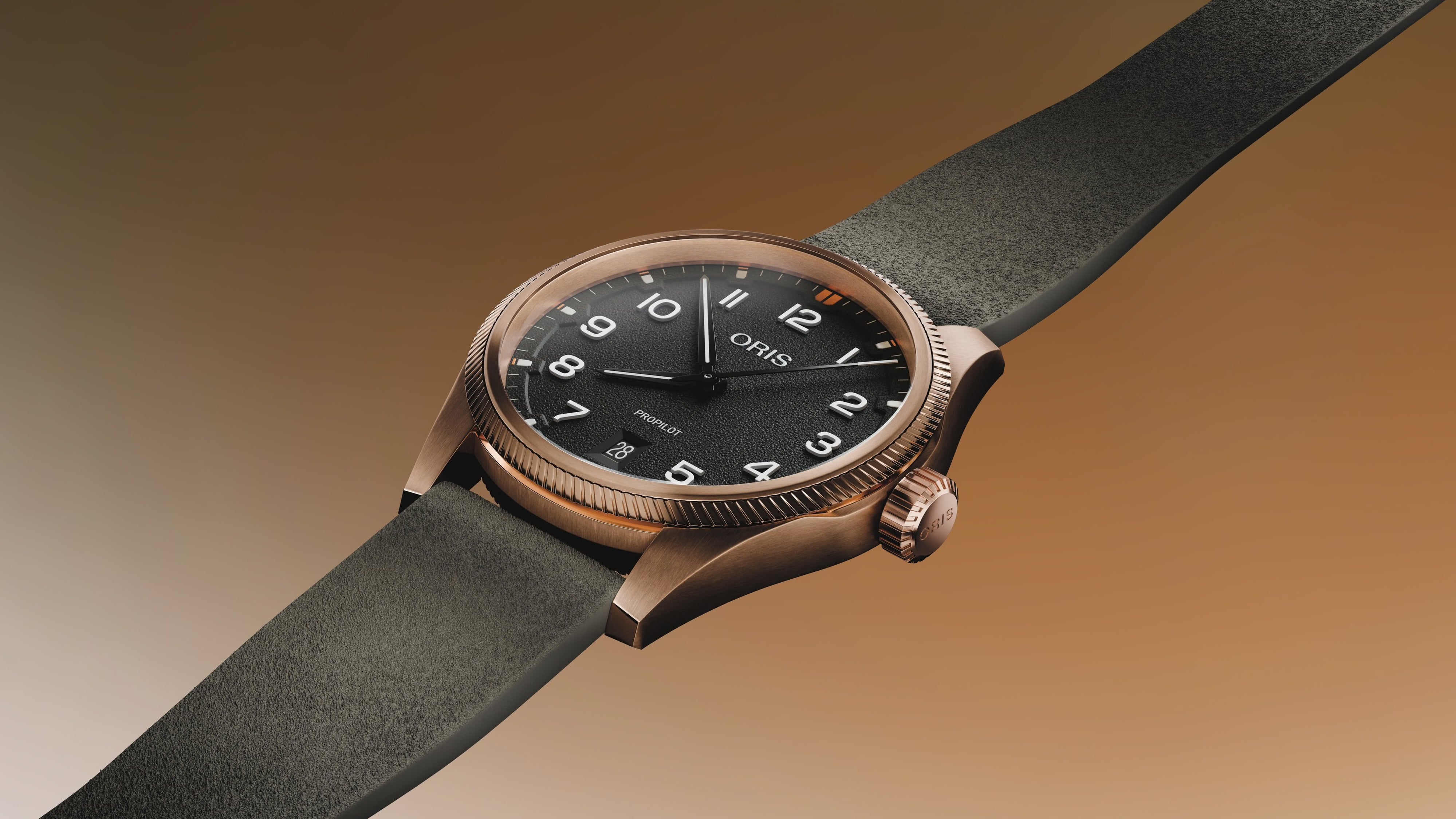 Propilot Bronze | 41mm, Bronze Case, Stainless Steel Back