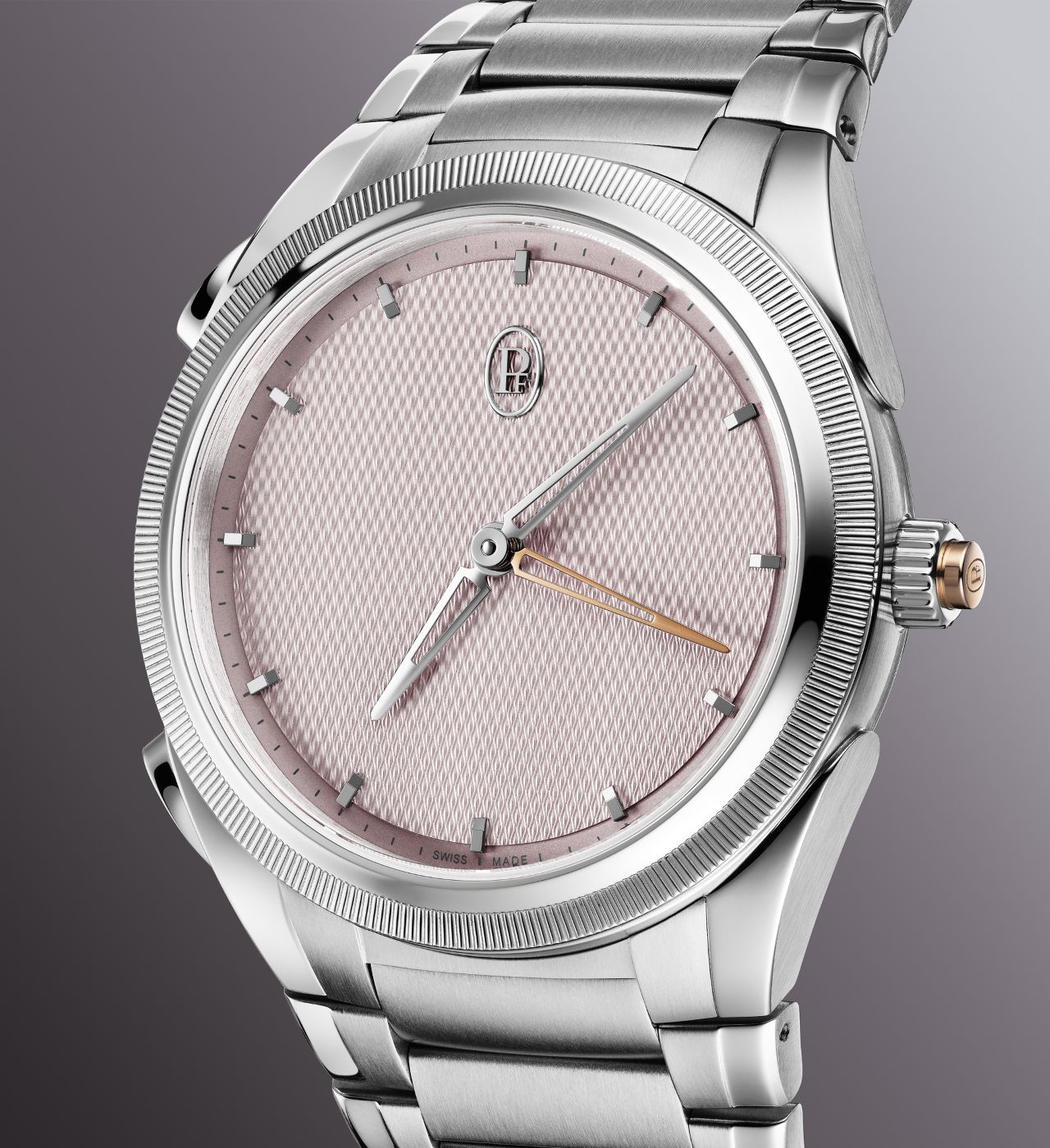 TONDA PF Minute Rattrapante | Steel Platinum Artic Rose 40mm, Mens Watch