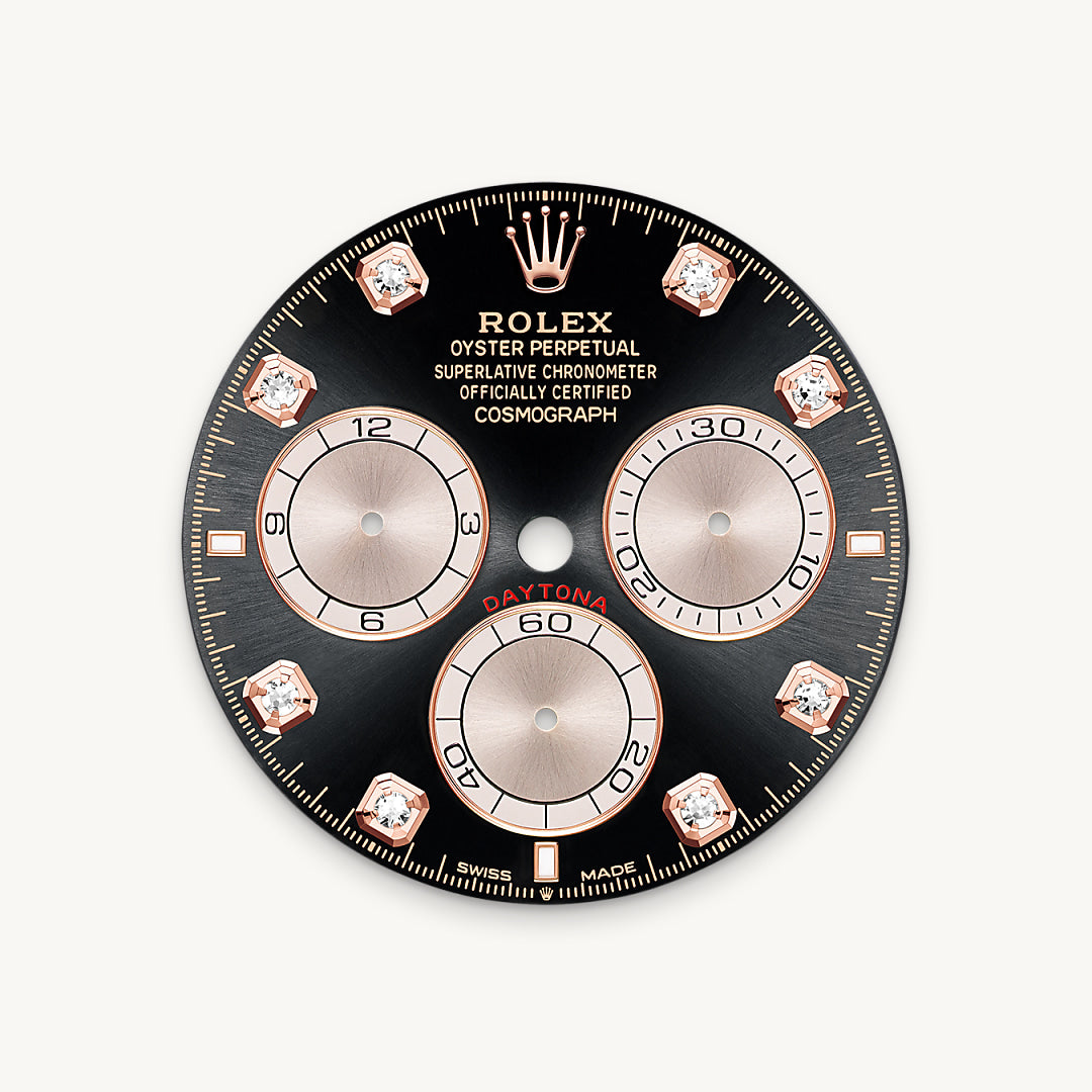 Bright black and Sundust dial