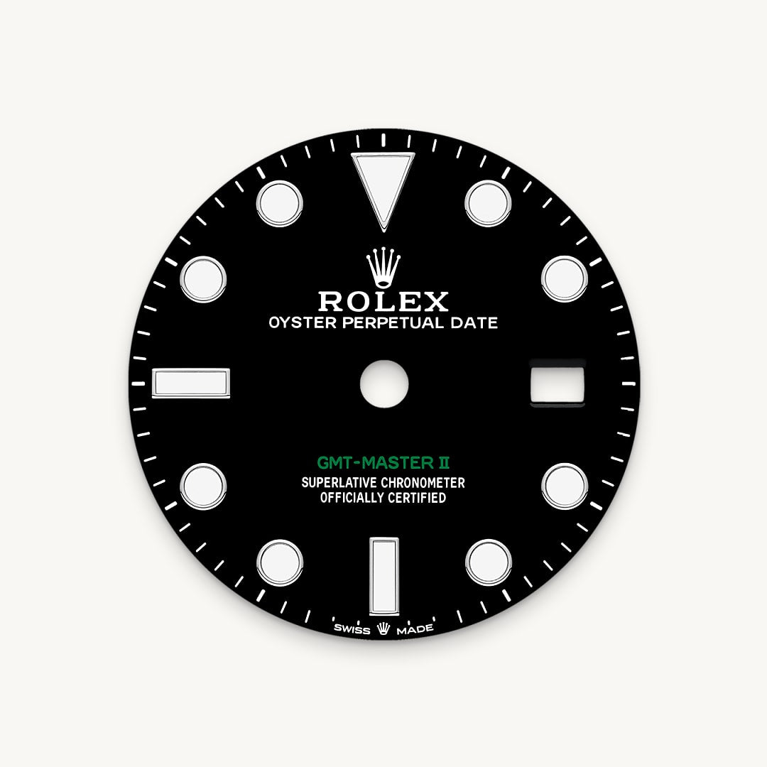 Black dial