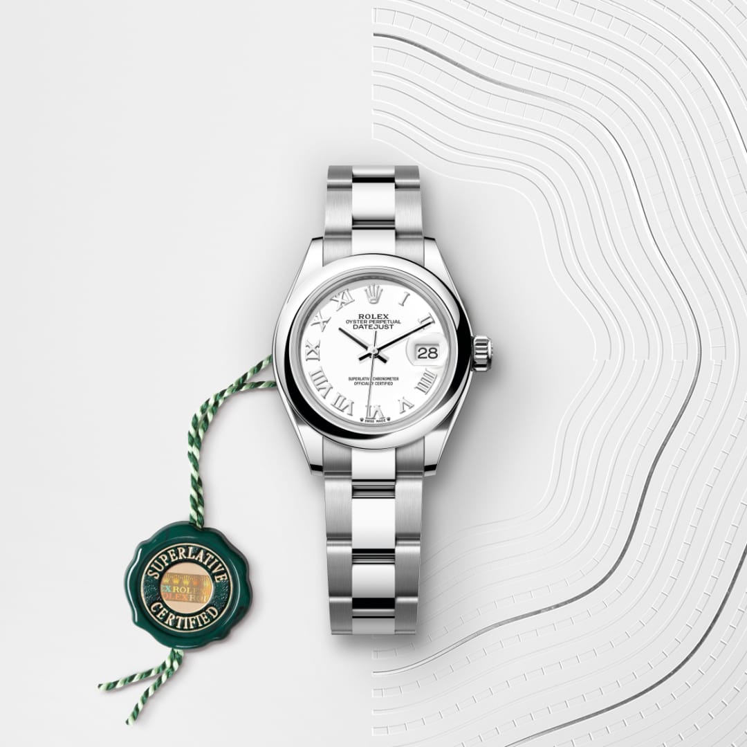 Rolex Lady-Datejust Oyster, 28 mm, Oystersteel M279160-0016