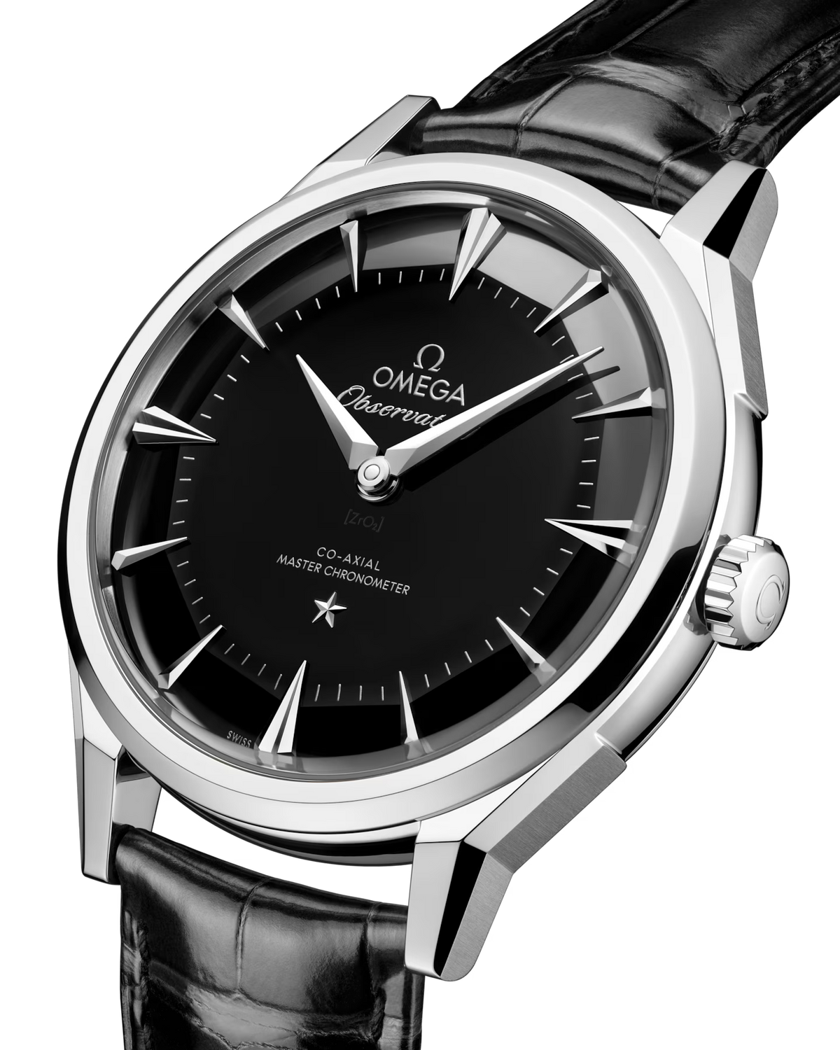 OMEGA Constellation Observatory | 39mm, Glossy Leather Strap