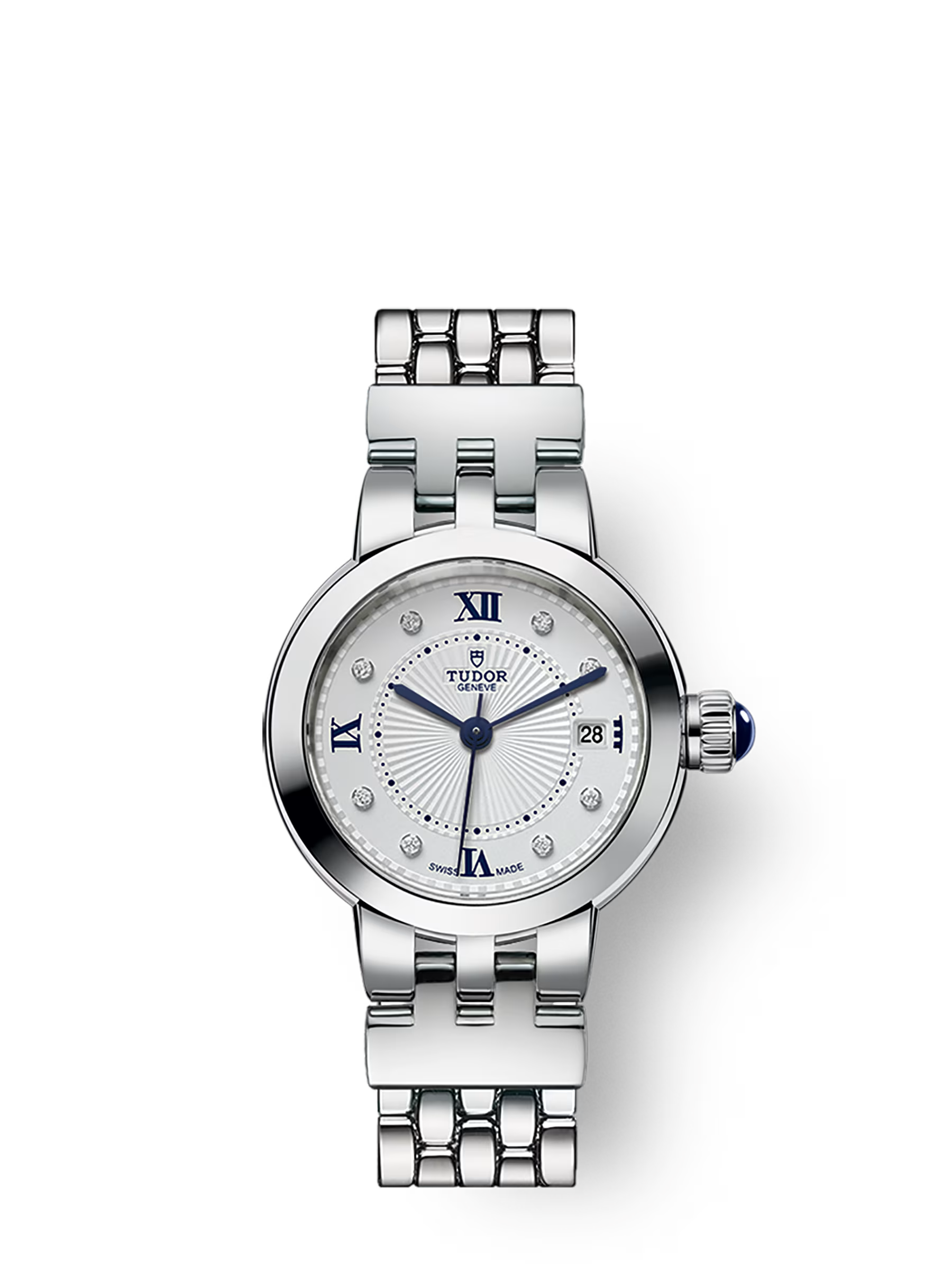 Clair de Rose | 26mm, Stainless Steel with Diamonds