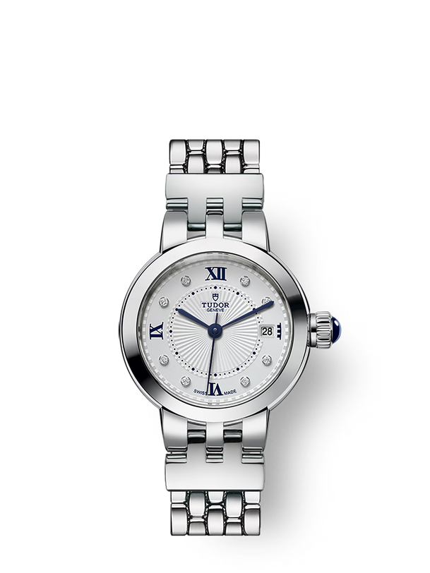 Clair de Rose | 26mm, Stainless Steel with Diamonds