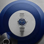Clair de Rose Blue | 26mm, Stainless Steel and Diamonds